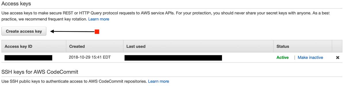 How To Build a Serverless React.js Application with AWS Lambda, API Gateway, & DynamoDB - Part 2 7 AccessKey