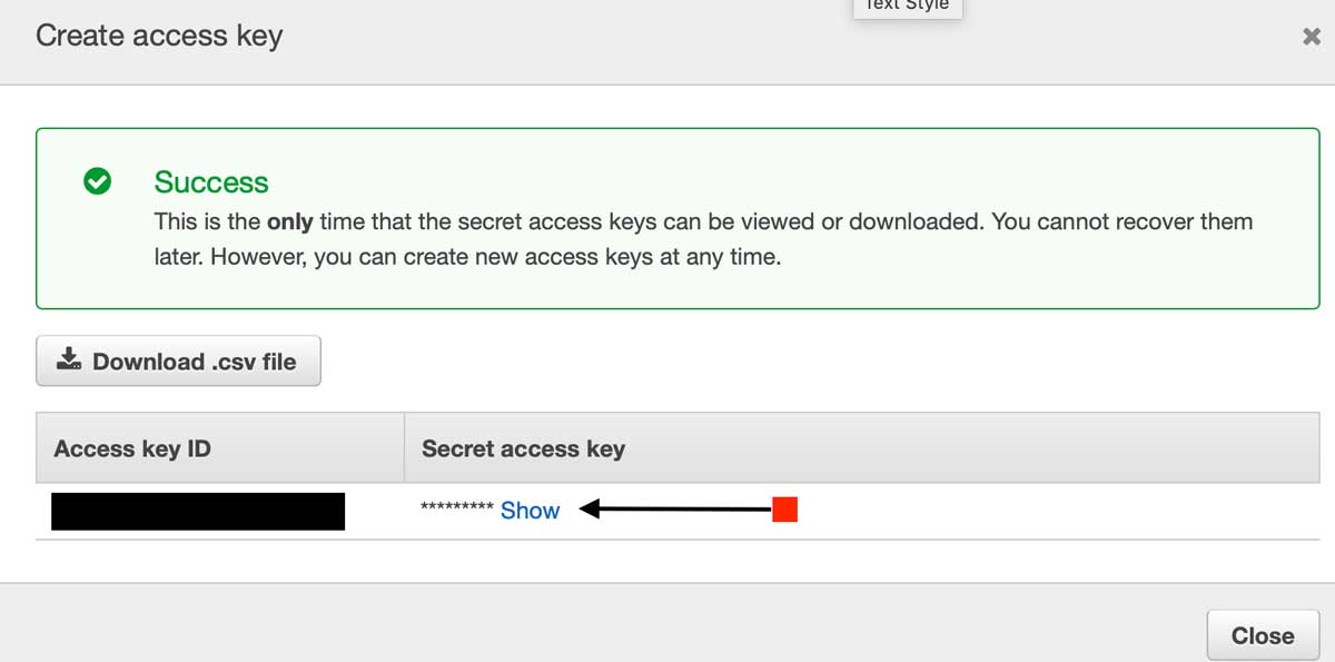 How To Build a Serverless React.js Application with AWS Lambda, API Gateway, & DynamoDB - Part 2 8 NewAccessKeyID