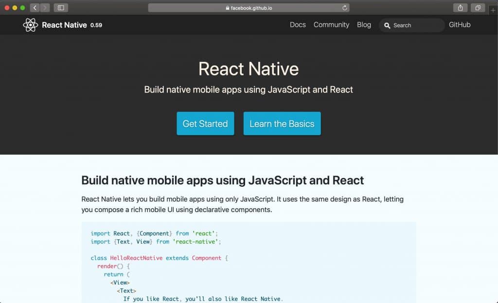 Getting Started With React Native 1 react1