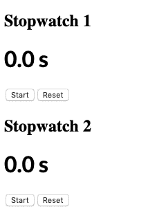 What are React Hooks and why you should care about them - Part 2 6 stopwatch with hook