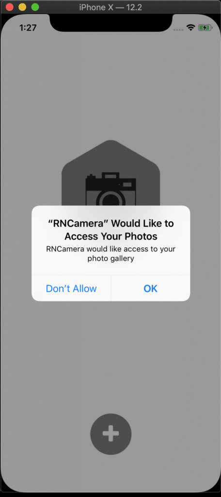 Using the Camera in React Native 5 react native camera4